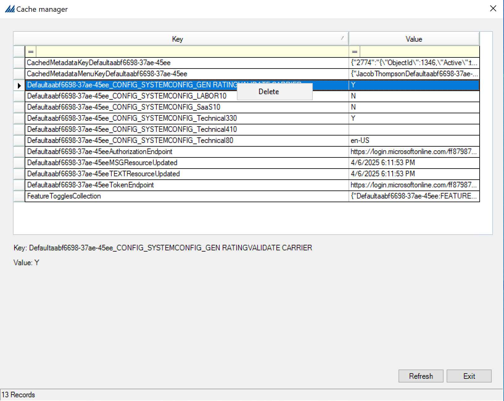 SCALE Cache Manager